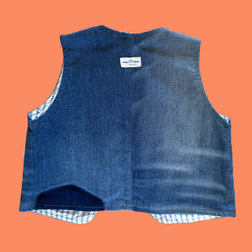 The Adventurer Denim Vest- M/2T