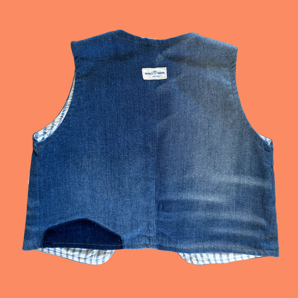The Adventurer Denim Vest- M/2T