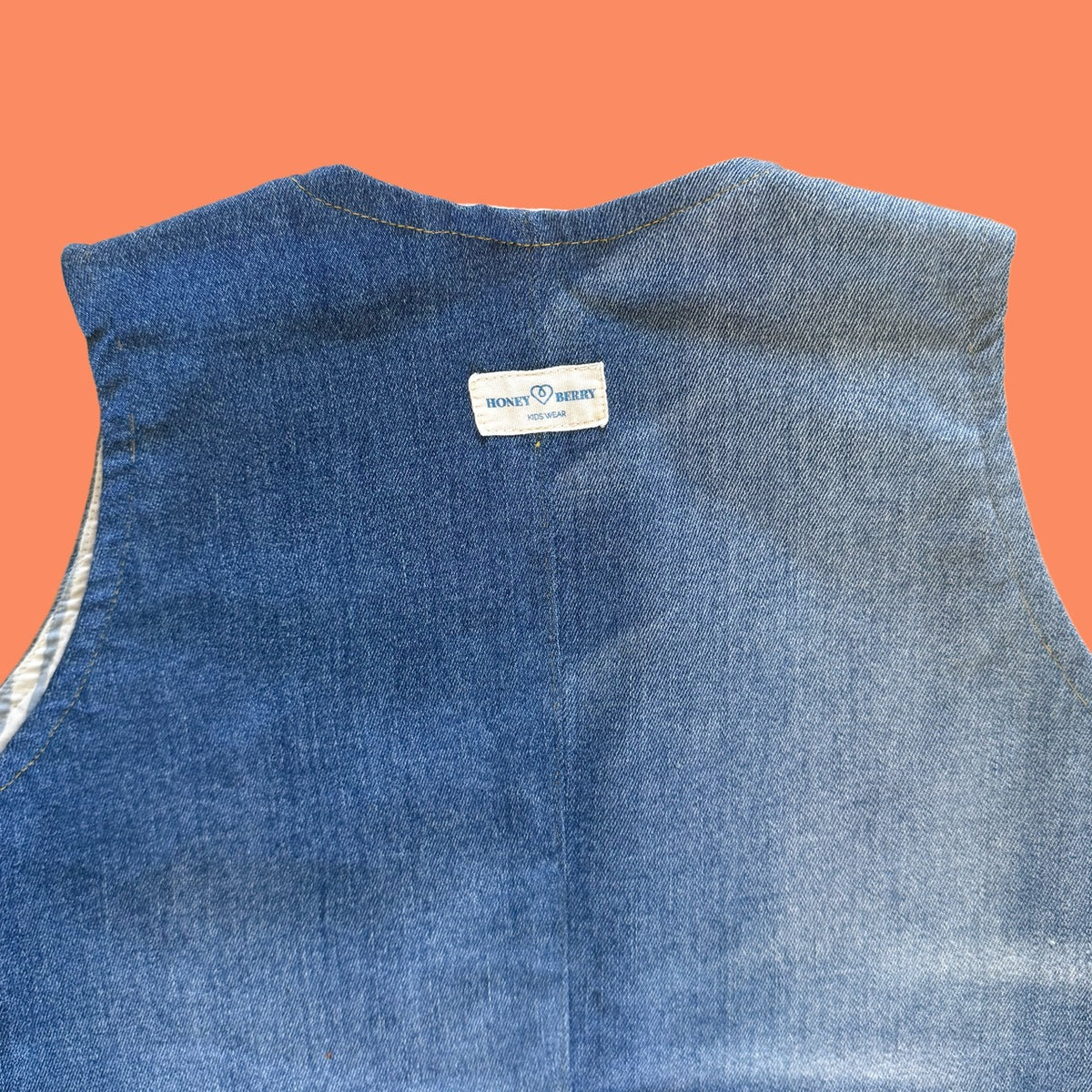 The Adventurer Denim Vest- M/2T