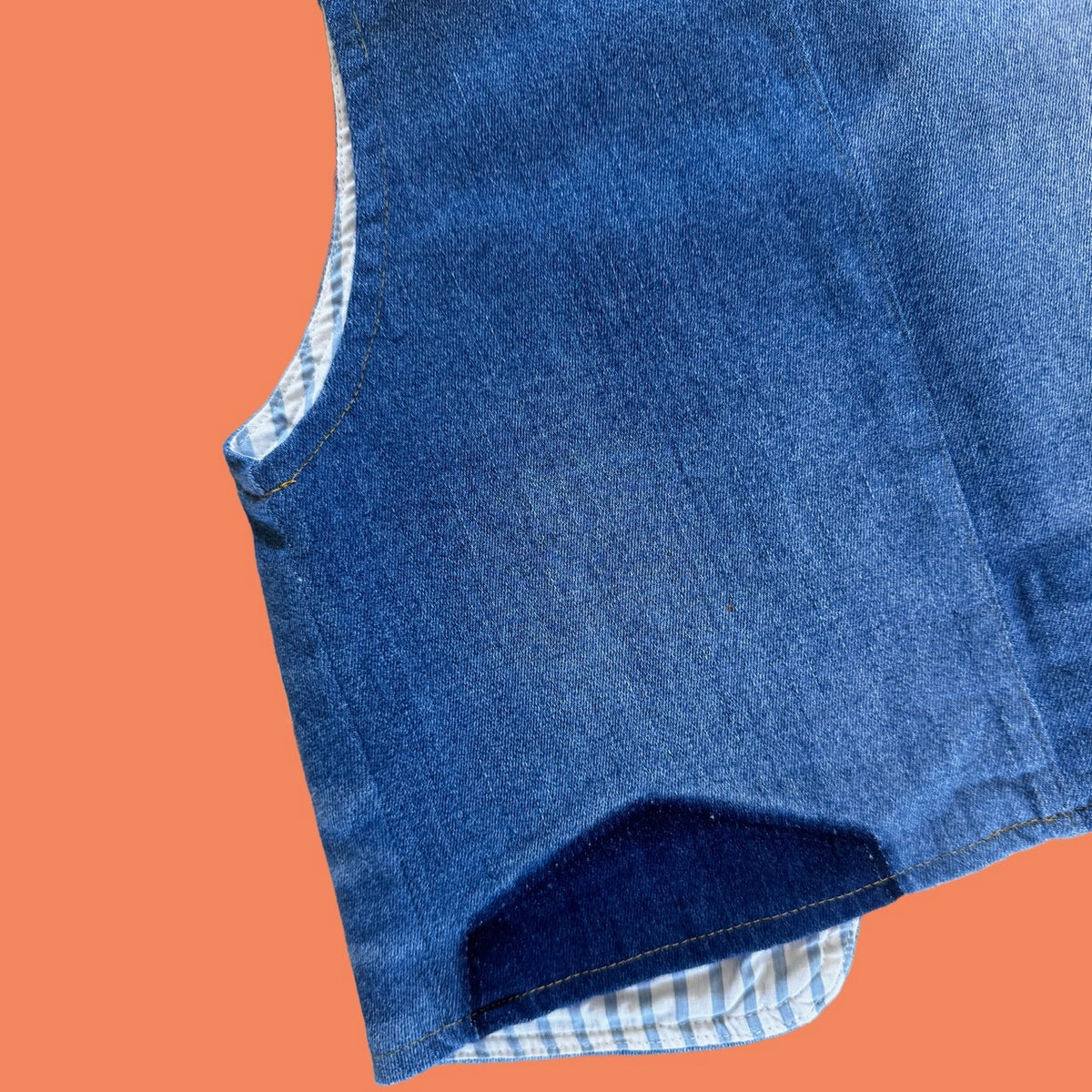 The Adventurer Denim Vest- M/2T